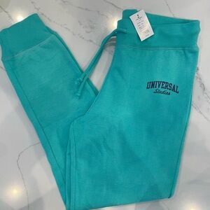 NWT Universal Studios Aqua Joggers